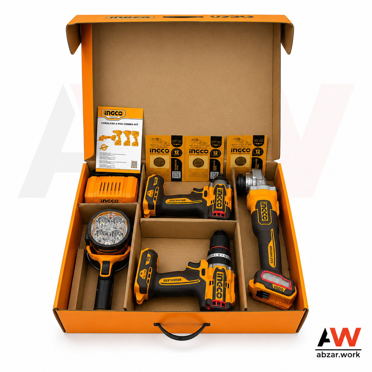 9ae4ff76-8ba1-400d-a7e3-00315fc242a5 پک شارژی 3 عددی اینکو